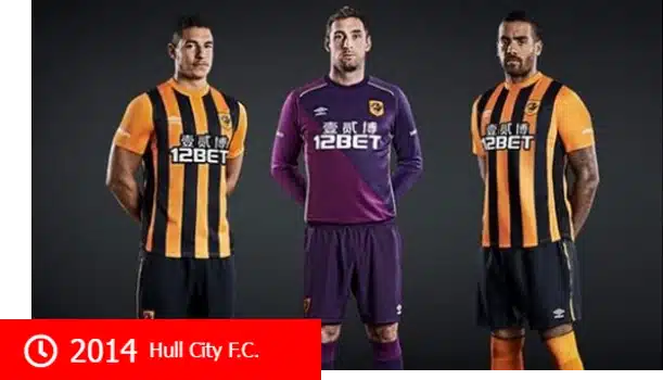 2014 Nhà cái 12bet tài trợ đội bóng Hull City F.C