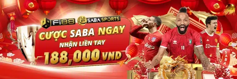 Nhà cái Fi88 khuyến mãi cược boáng Saba Sports