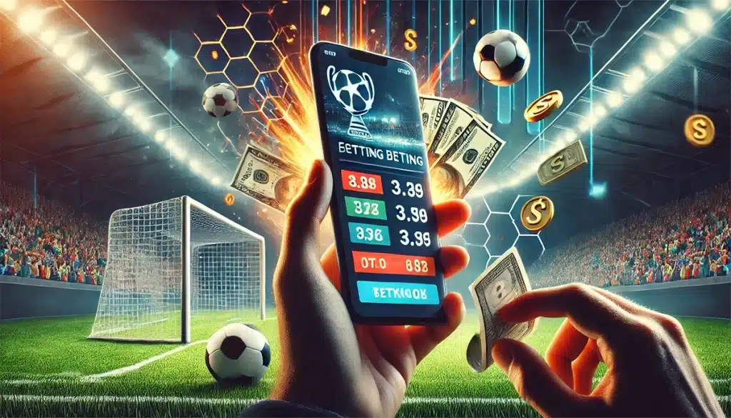Cách Chơi Cá Cược Bóng Đá Online Nhận Thưởng Nhiều Nhất 2025 1 Chơi cá cược bóng đá online ngay trên điện thoại dễ dàng cho ngay cả người mới bắt đầu